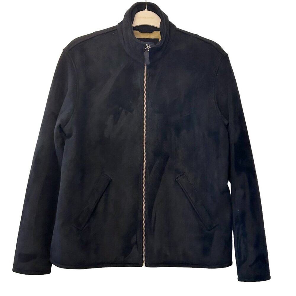 TOMMY HILFIGER Faux Suede Jacket M